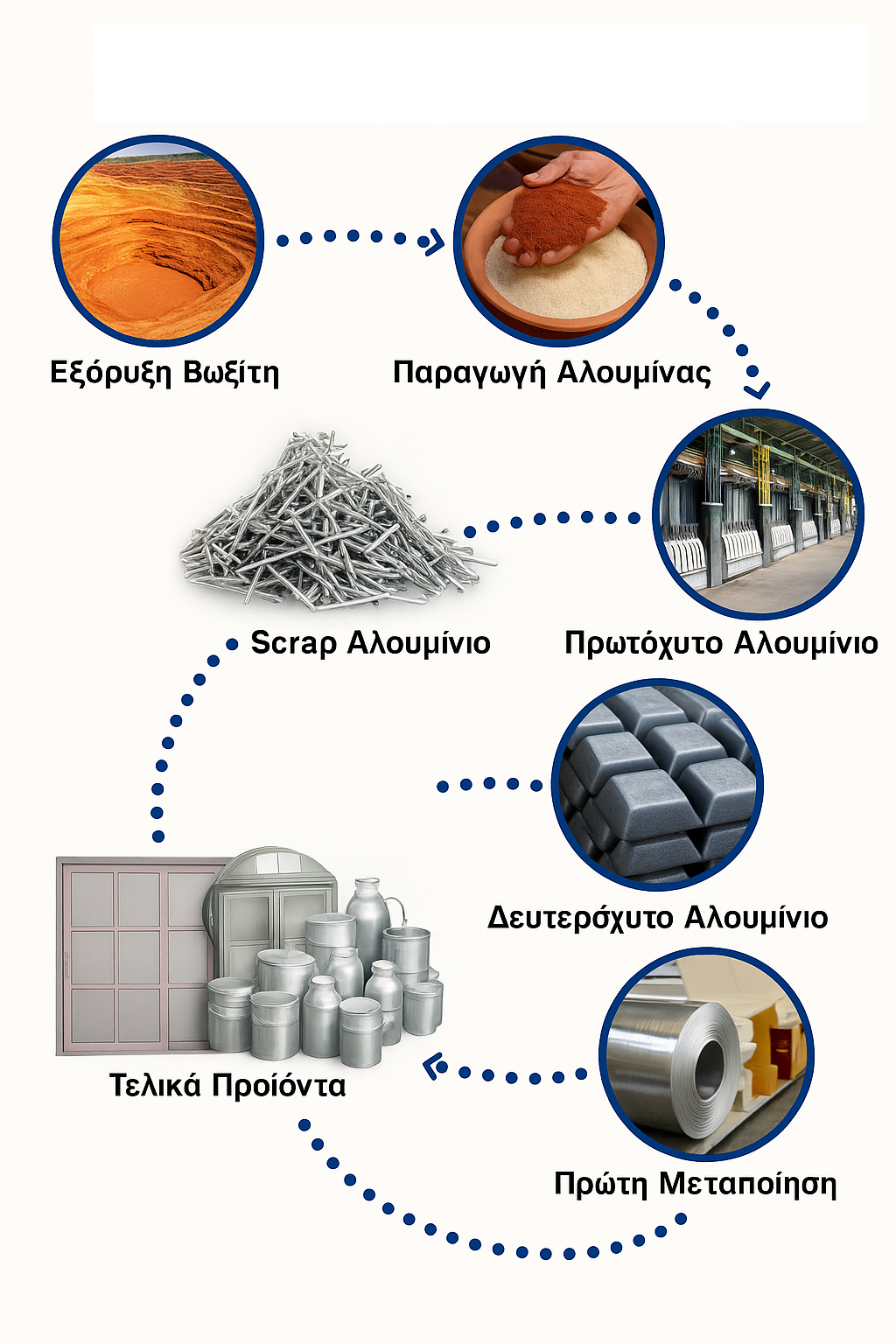 Η ιστορία του Αλουμινίου - mparolas aluminium systems copyright