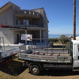 Νεόδμητη κατοικία στη Νέα Αρτάκη με ενεργειακά κουφώματα Europa