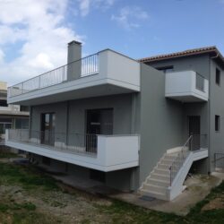 Ενεργειακά κουφώματα αλουμινίου Europa σε νεόδμητη οικία στο Βασιλικό Χαλκίδας