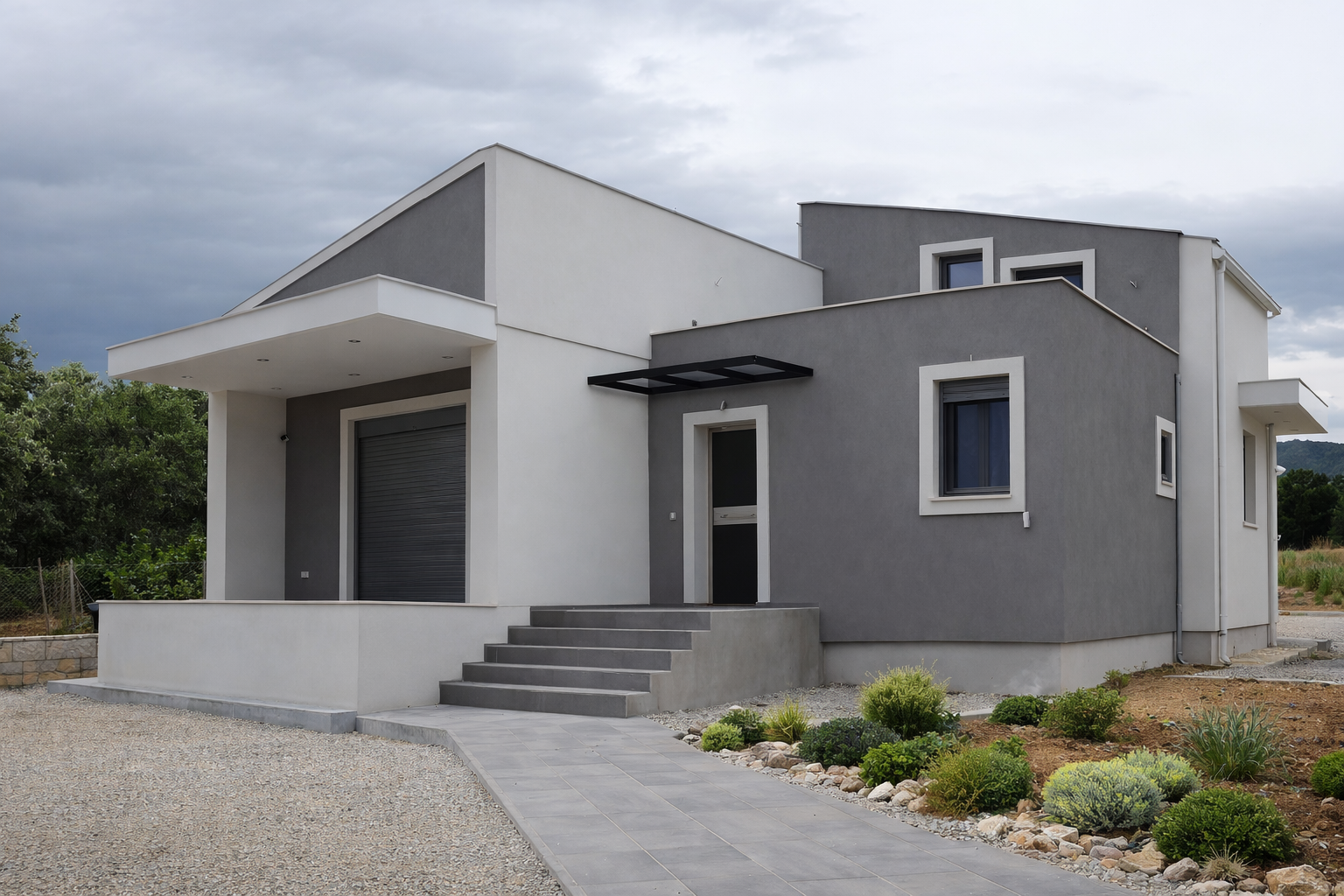 Ενεργειακά Κουφώματα Αλουμινίου σε Νεόδμητη Οικία στη Νέα Αρτάκη Ευβοίας