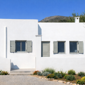 Κουφώματα Αλουμινίου σε Παραθαλάσσια Εξοχική Κατοικία στη Σκύρο