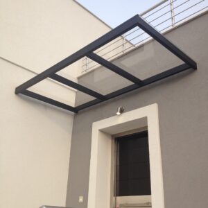 Θωρακισμένη γυάλινη πόρτα ασφαλείας Golden Door Class 4 σε κατοικία