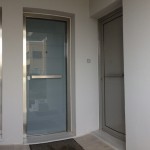 Γυάλινη Πόρτα Ασφαλείας Βασιλικό Χαλκίδας