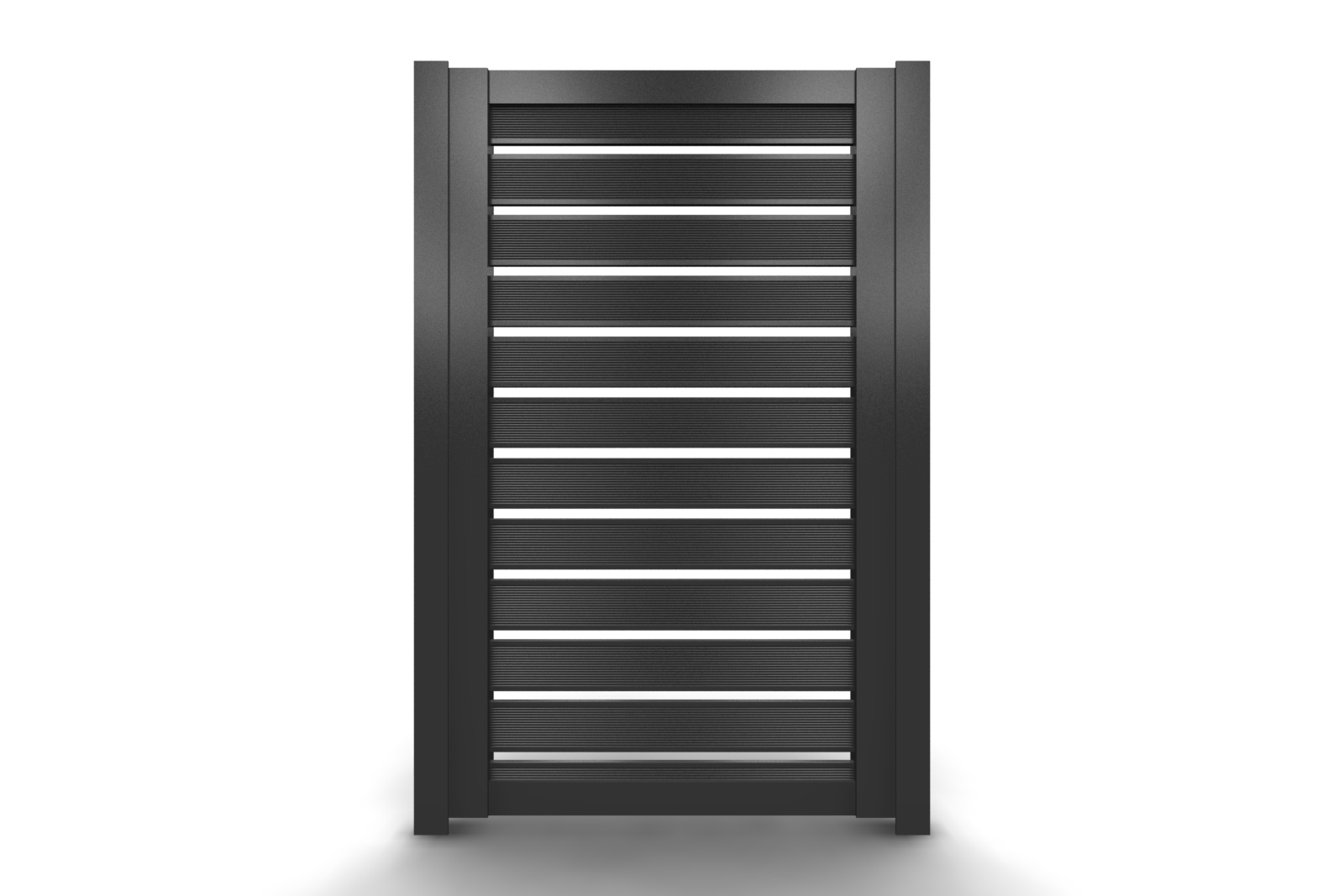 Μονόφυλλη Ανοιγόμενη Αυλόπορτα Αλουμίνιου C481