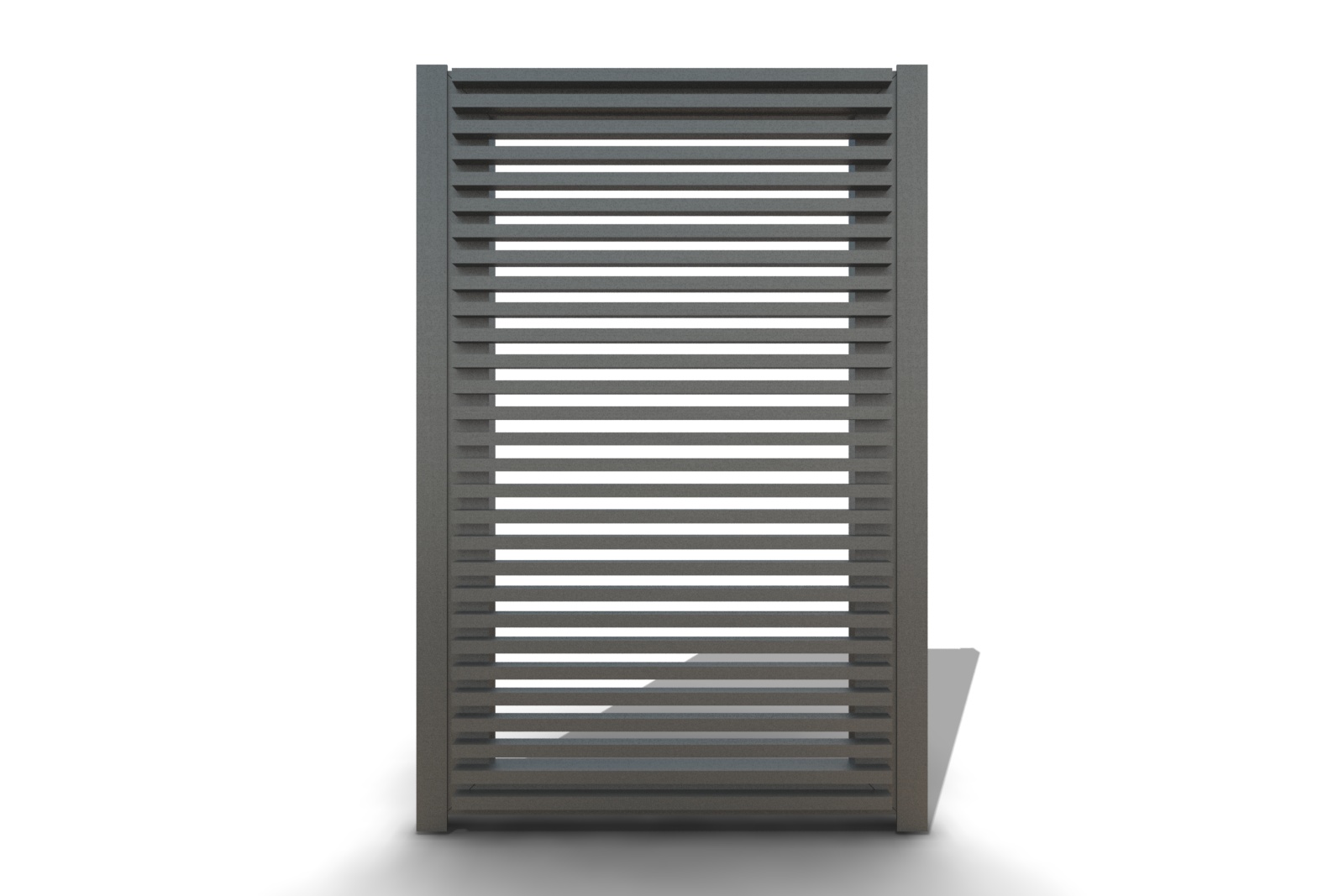 Μονόφυλλη Ανοιγόμενη Αυλόπορτα Αλουμίνιου EX431