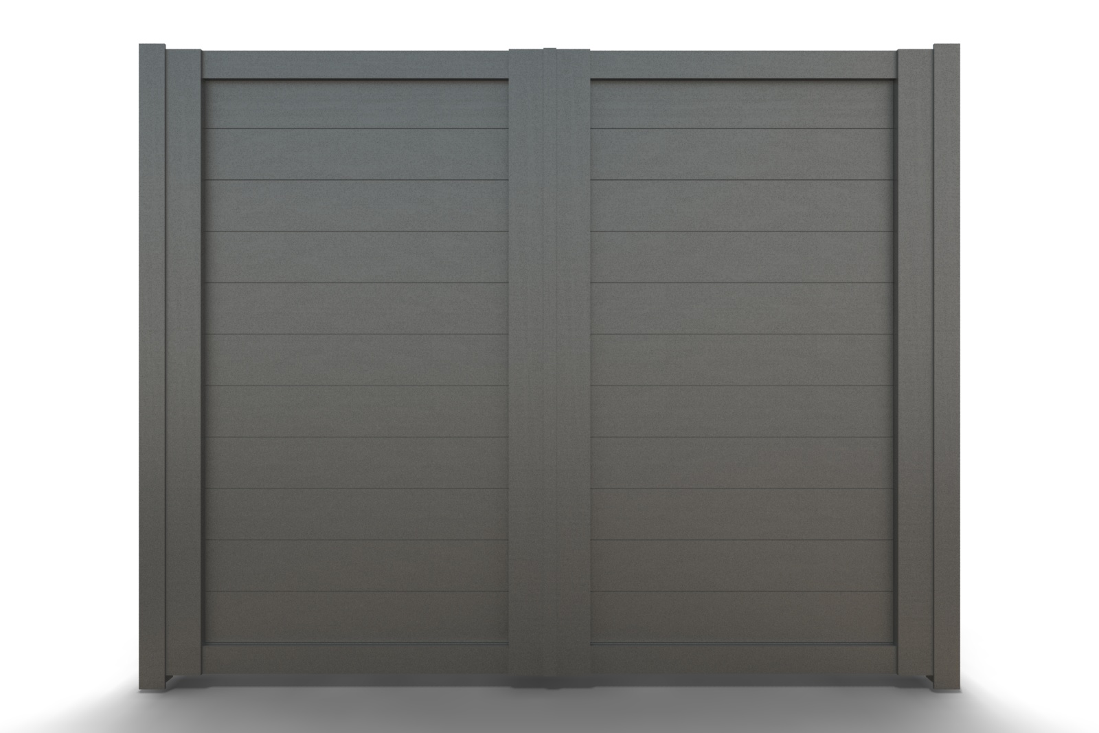 Δίφυλλη Ανοιγόμενη Αυλόπορτα Αλουμίνιου C475