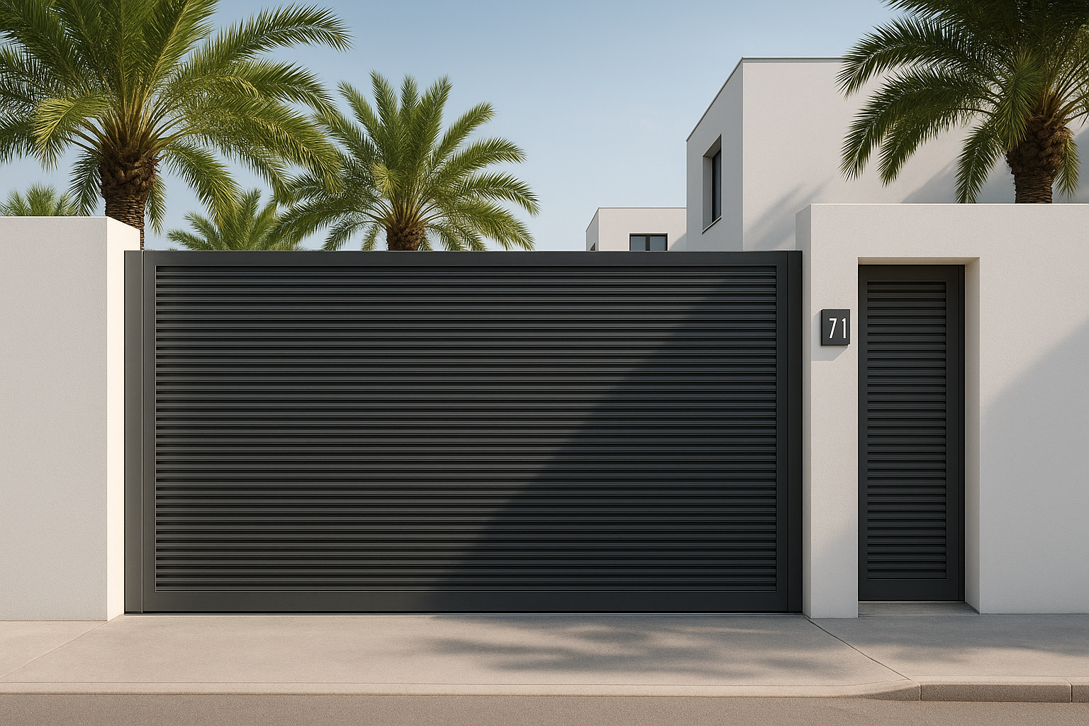 Αυλόπορτες Αλουμινίου SD - mparolas