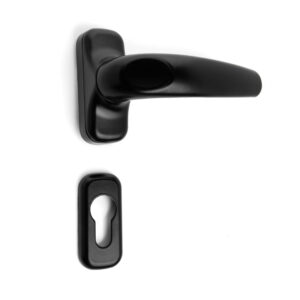 Πόμολα Πόρτας Αλουμινίου X-602 - Black Ral