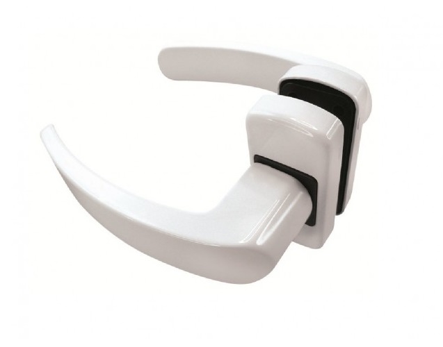 Πόμολα Πόρτας Αλουμινίου X-702 - Λευκό Ral