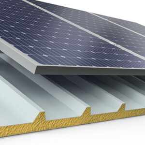 EUROPA Sun 4400 σταθερό σύστημα στήριξης φωτοβολταϊκών πλαισίων για κεκλιμένες βιομηχανικές στέγες