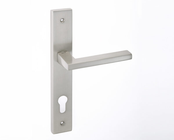 Πόμολα Πόρτας Αλουμινίου 22 Inox Mat