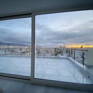 Ενεργειακά κουφώματα αλουμινίου Europa A40 SL Hybrid σε ρετιρέ στο Περιστέρι