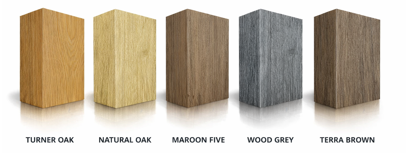 Χρώματα Ξύλου για Διακοσμητικά Προσόψεων Αλουμινίου SD