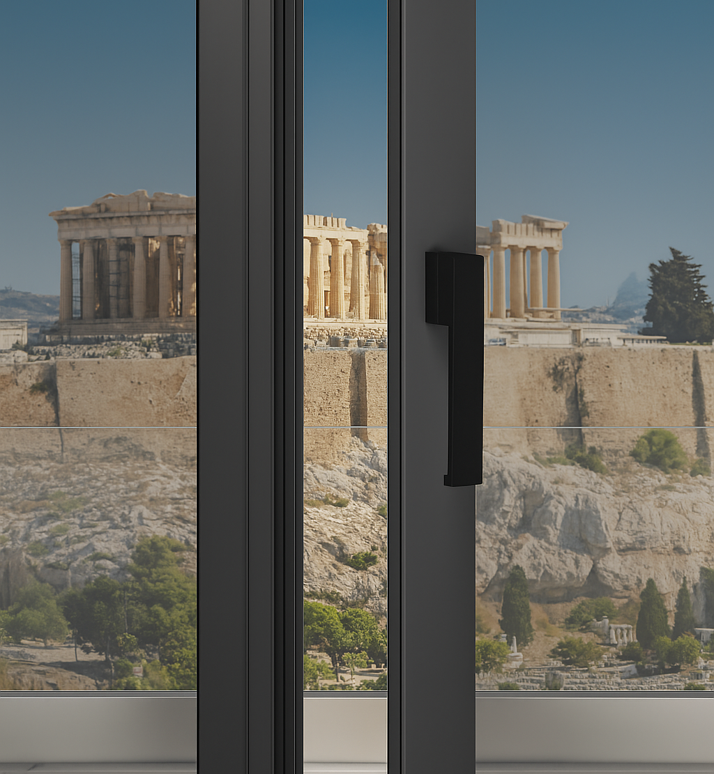 Λαβές Κουφωμάτων Αλουμινίου σε Minimal Design mparolas aluminium copyright