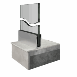 Europa Glass Railing EGR8400 - 200U