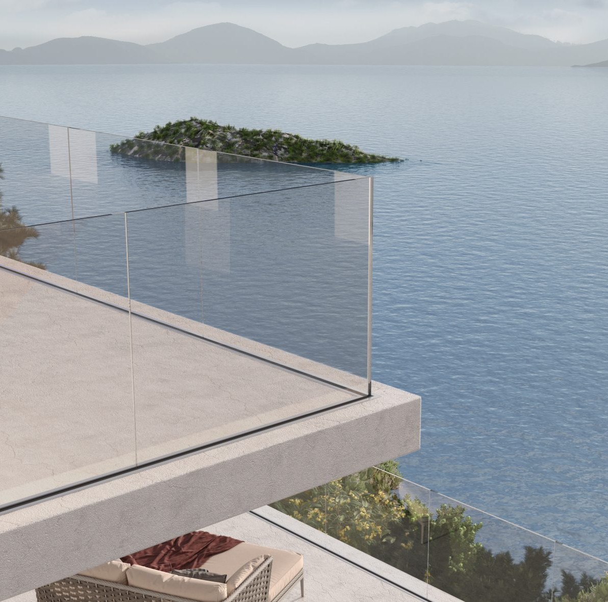 Europa Glass Railing EGR8400