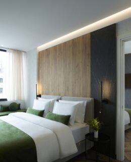 Minimal Ξενοδοχειακή Αρχιτεκτονική με Ενεργειακά Κουφώματα στον Πειραιά The Port Square Hotel