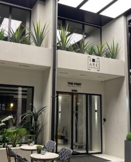 Ενεργειακά Κουφώματα Αλουμινίου & Αρχιτεκτονικές Εφαρμογές σε Ξενοδοχείο 4* στον Πειραιά The Port Square Hotel