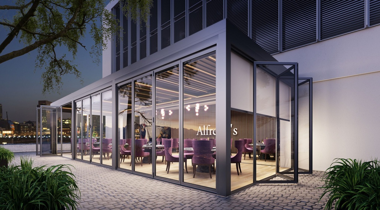 Europa EPS 80 Bioclimatic Aluminium Pergola