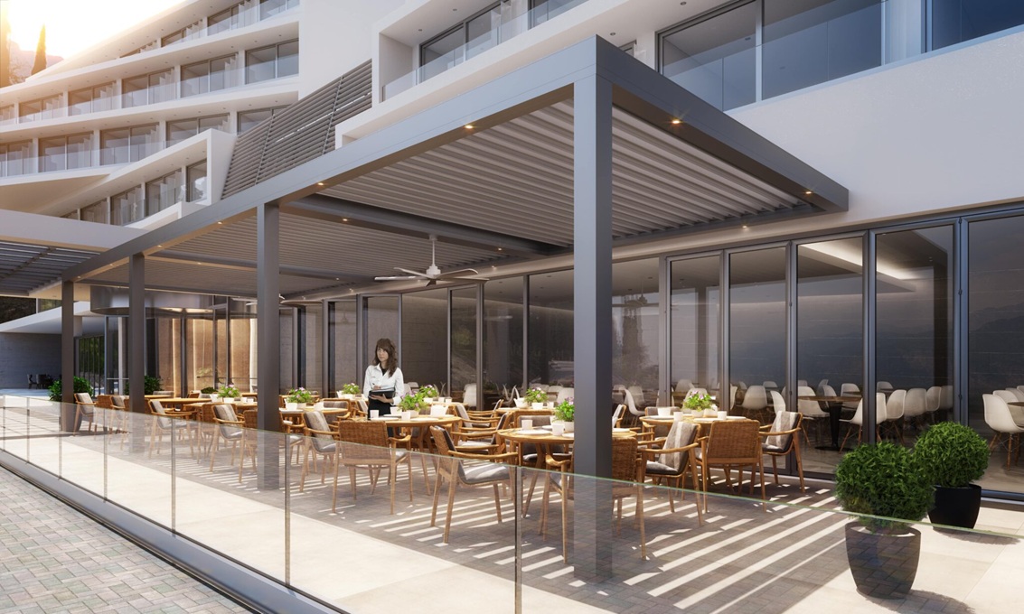 Europa EPS 80 Bioclimatic Aluminium Pergola