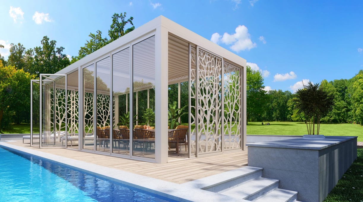 Europa EPS 80 Bioclimatic Aluminium Pergola