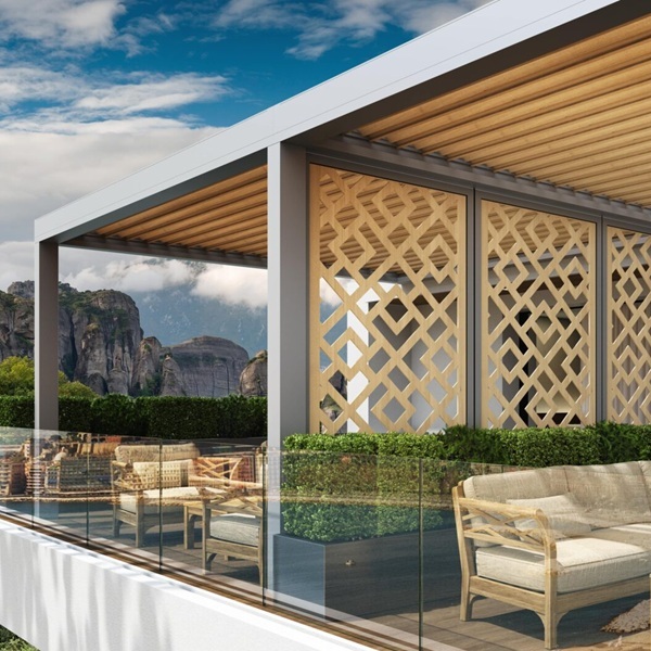 Europa Pergola EPS 80 Πέργκολα Αλουμινίου