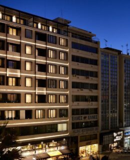 Ενεργειακά Κουφώματα Αλουμινίου & Αρχιτεκτονικές Εφαρμογές σε Ξενοδοχείο 4* στον Πειραιά The Port Square Hotel