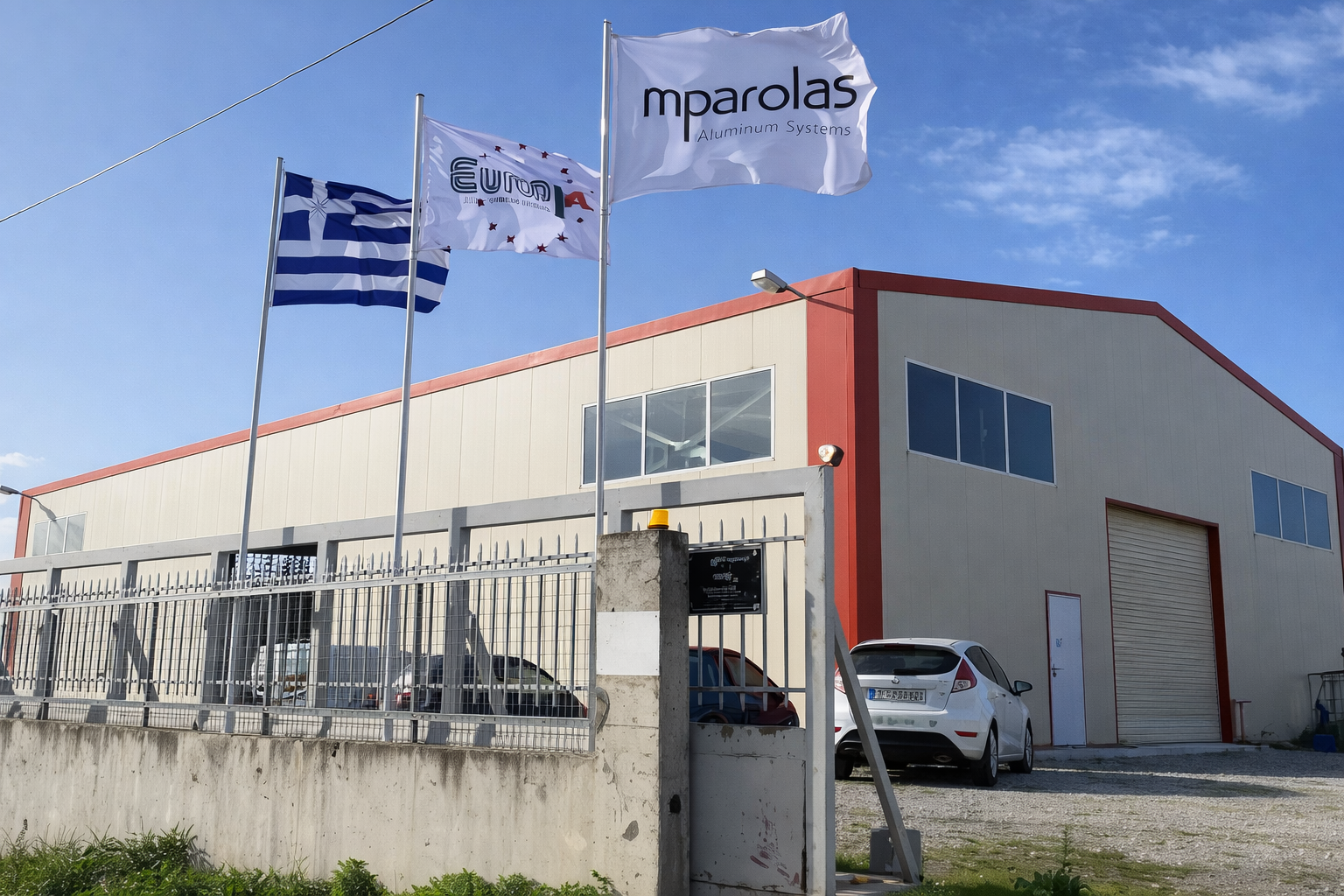 Εργοστάσιο Κατασκευής Κουφωμάτων Αλουμινίου Europa - Mparolas