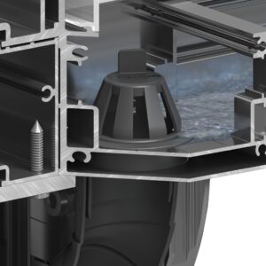 Europa Pergola EPS 80 Πέργκολα Αλουμινίου