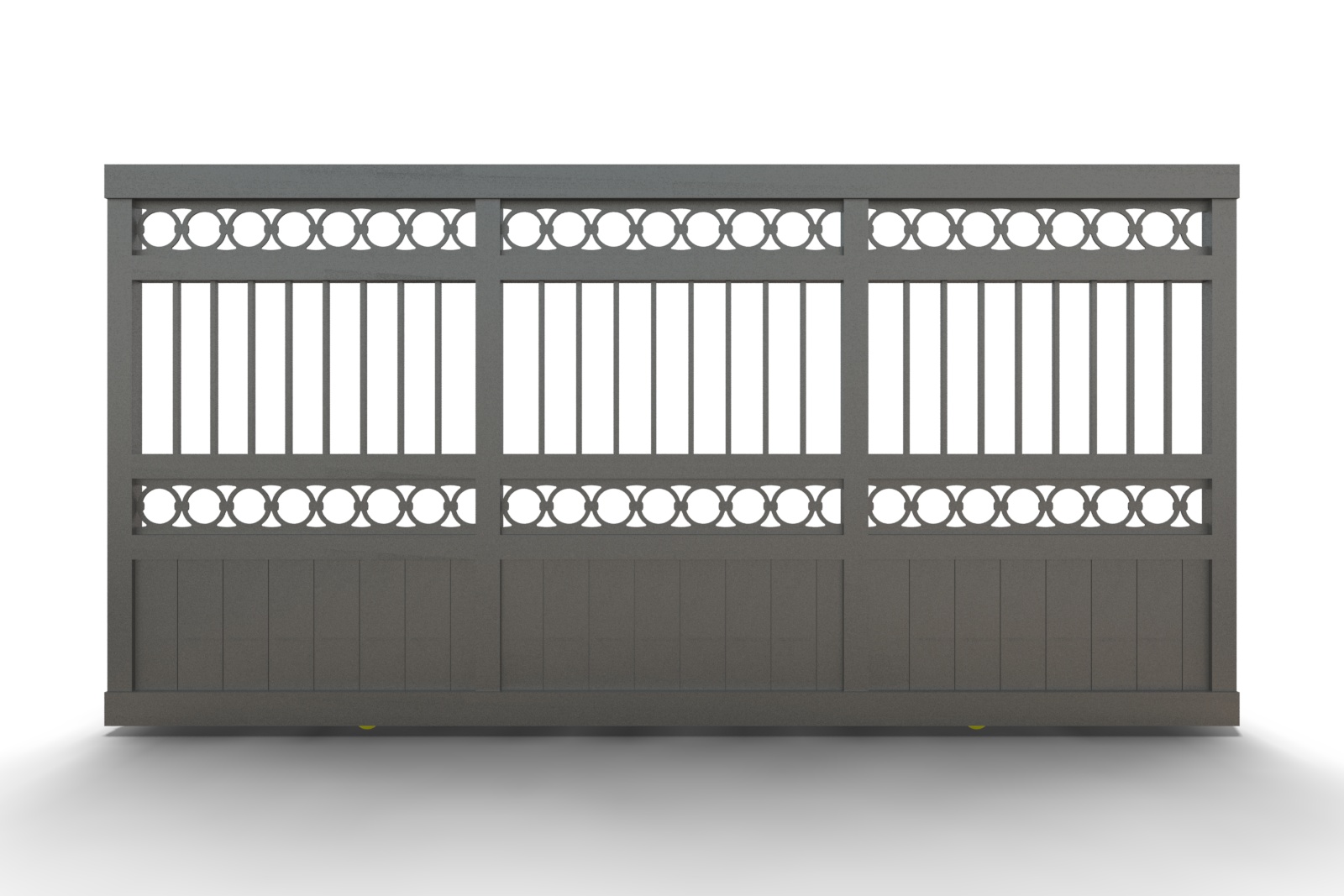 Συρόμενη Αυλόπορτα Αλουμίνιου C201c