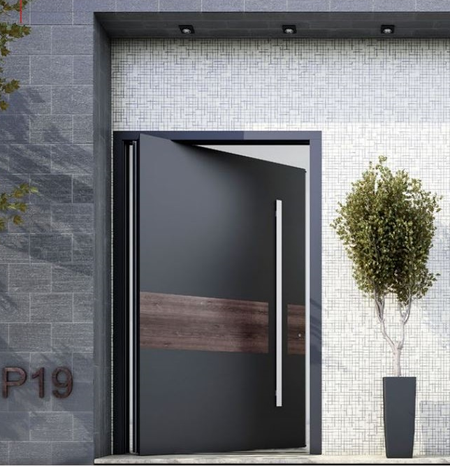 Συνεπίπεδες Πόρτες Αλουμινίου | Pivot Doors | Αξονικές Συνεπίπεδες Πόρτες | Minimal Design