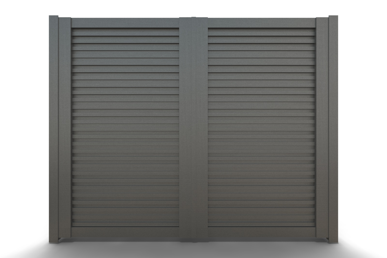 Δίφυλλη Ανοιγόμενη Αυλόπορτα Αλουμίνιου TR45