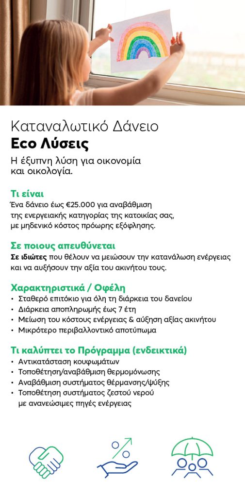 Χρηματοδοτικά προγράμματα για κουφώματα Αλουμινίου Europa - Credia Bank