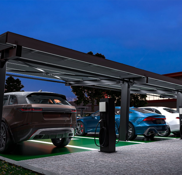 Europa Carport είναι ένα σύστημα βάσης στήριξης Φωτοβολταϊκών πλαισίων