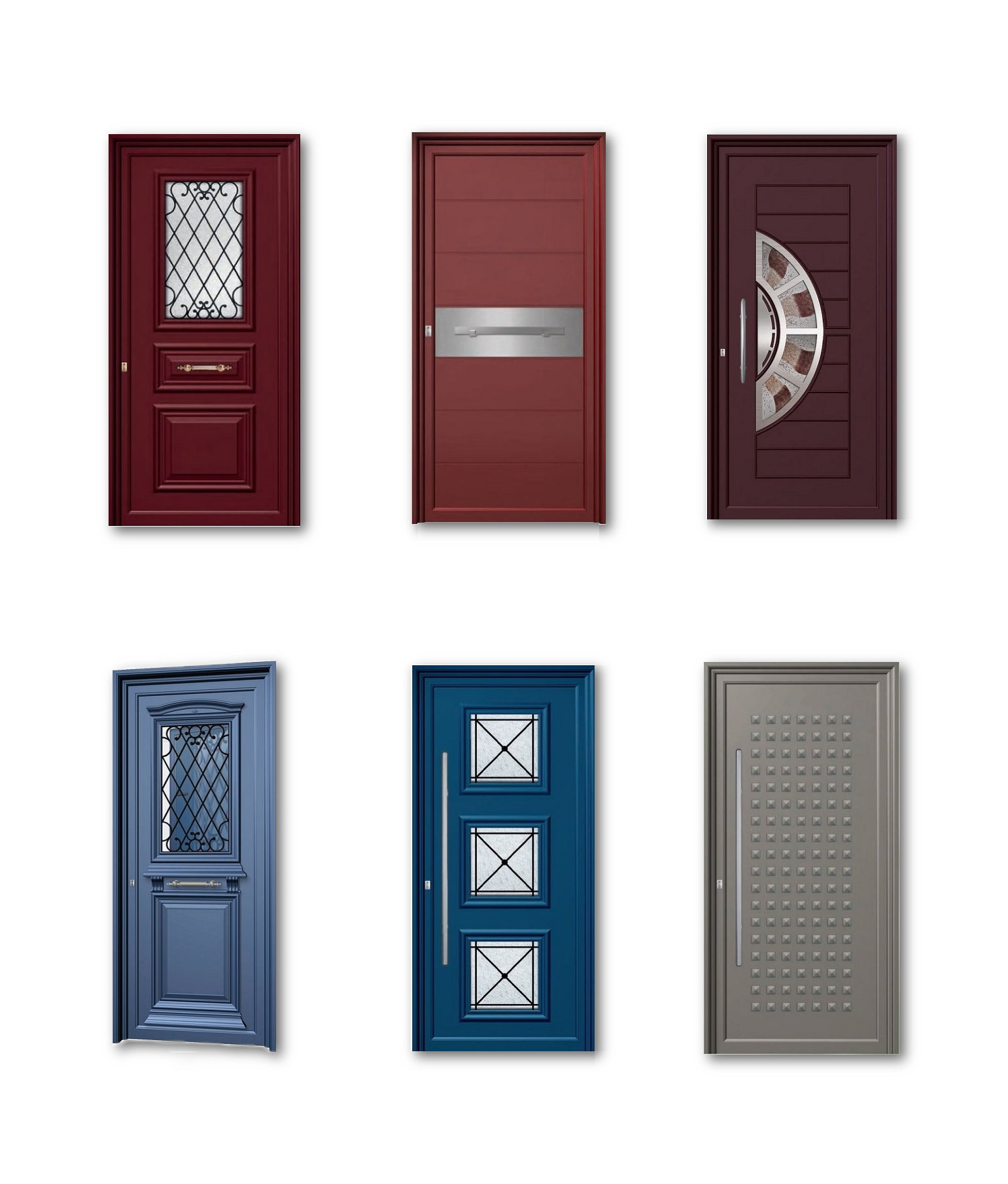 Πόρτες Panel Αλουμινίου