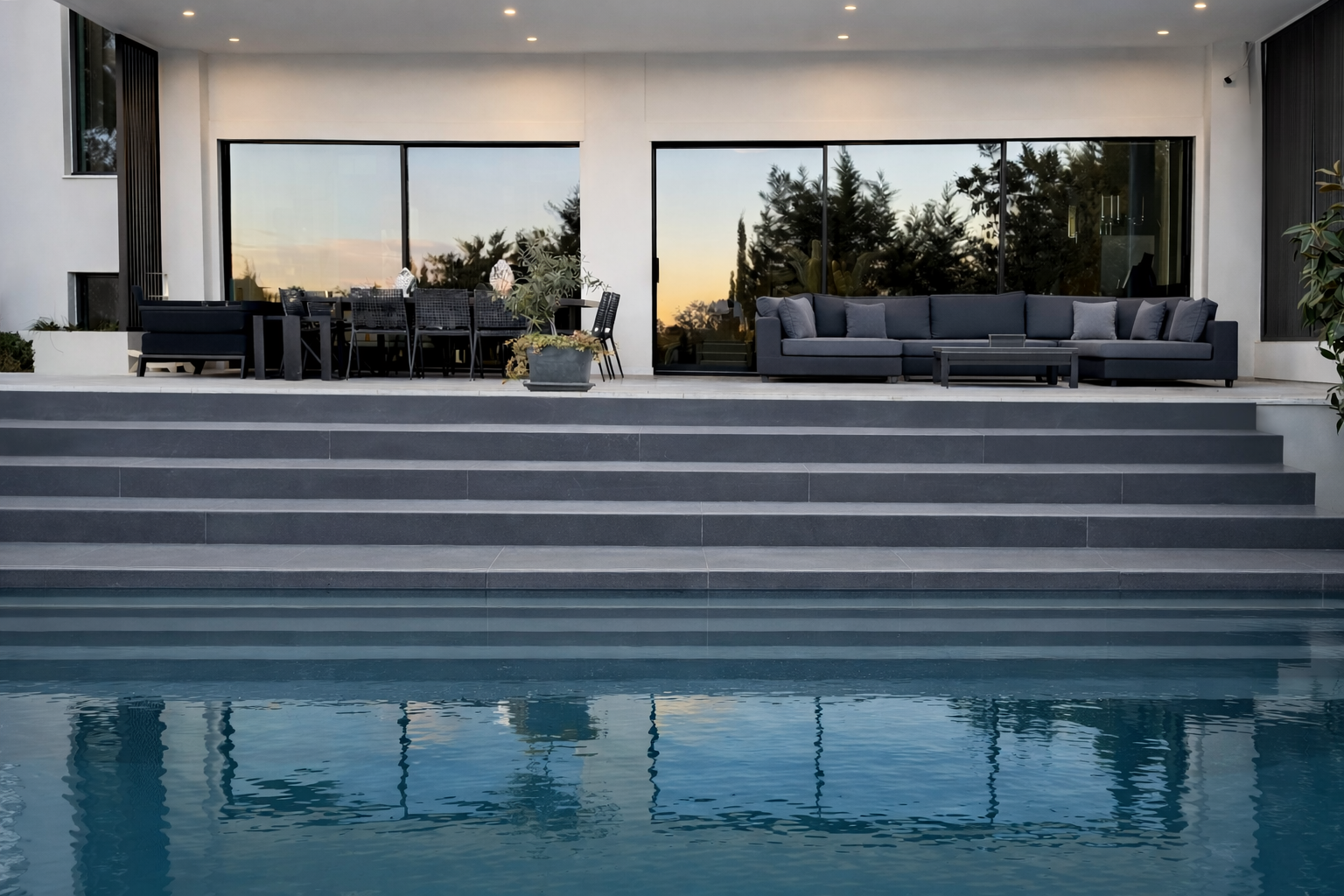 Minimal Frame Κουφώματα Οικία στην Φιλοθέη - Europa EMF64 Hybrid - mparolas