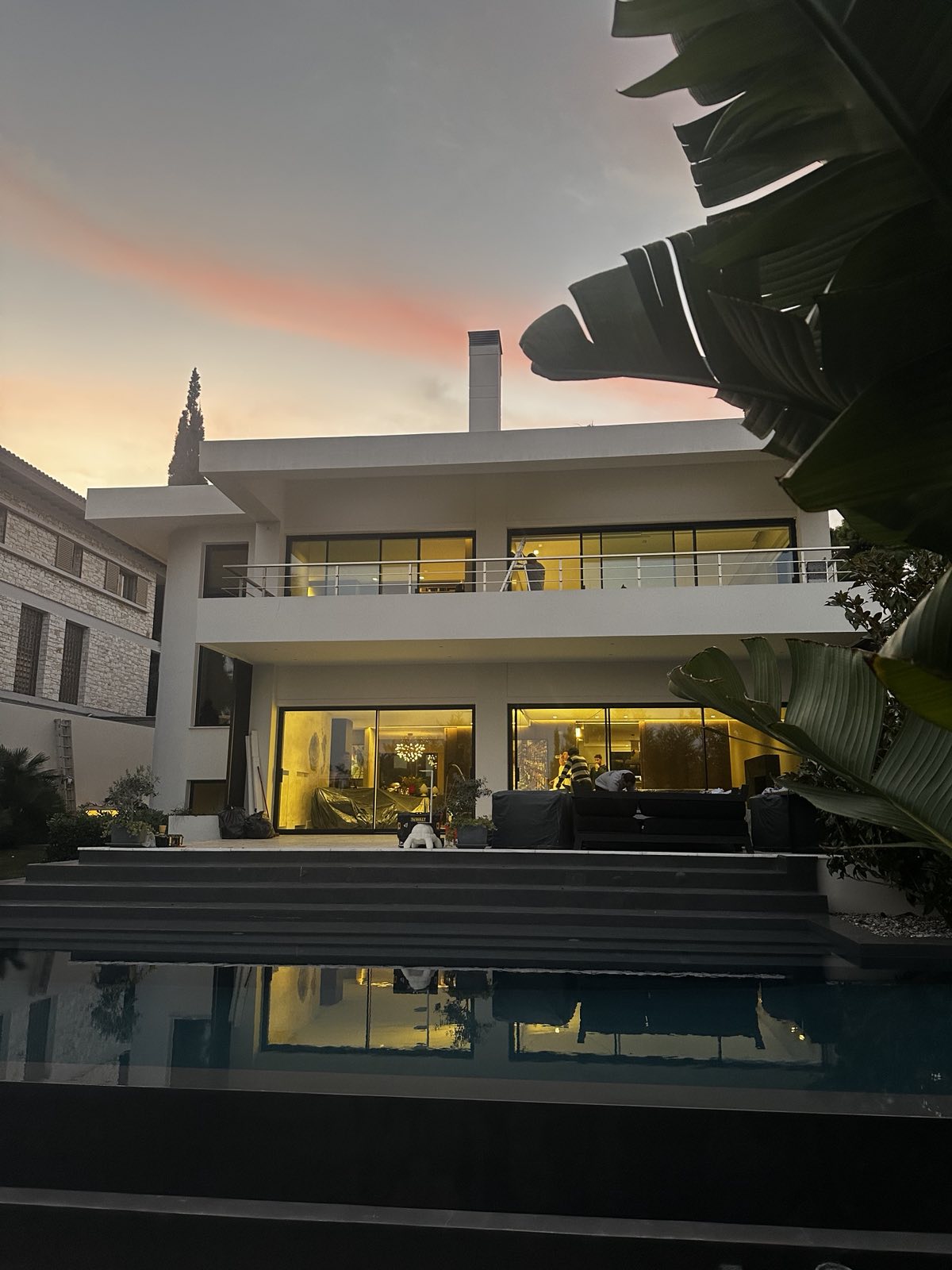 Minimal Κουφώματα Αλουμινίου Οικία στην Φιλοθέη_Europa EMF64 Hybrid_Mparolas Aluminium Systems