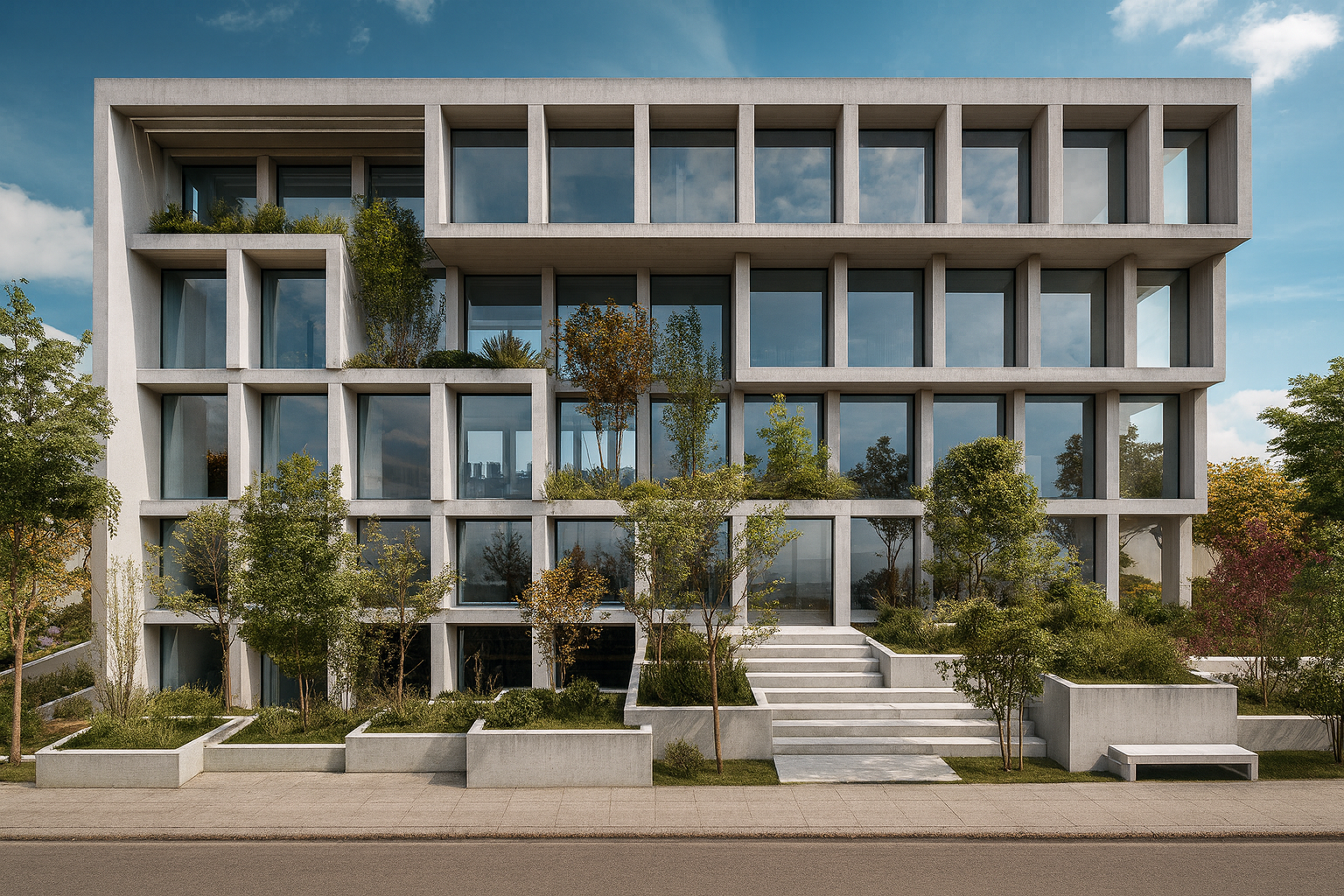 MOB1 Hellenic Properties Marousi Office Building - ΝΕΟ ΚΤΙΡΙΟ ΓΡΑΦΕΙΩΝ Μαρούσι - mparolas aluminium